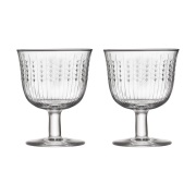 Rörstrand Swedish Grace jalallinen juomalasi 25 cl 2-pack Kirkas