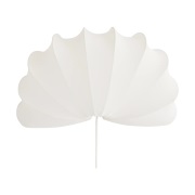 Watt & Veke Anna seinälamppu L 54 cm Valkoinen puuvilla