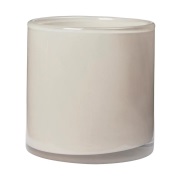 Broste Copenhagen Solai hurricane lyhty Taupe Warm Grey, Ø10 cm