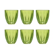 La Rochère Lily vesilasi 6 pack Kiivunvihreä