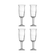 Bloomingville Asha valkoviinilasi 4-pack Kirkas