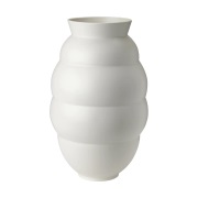 Knabstrup Keramik Tortus Archie maljakko No5 41,5 cm Valkoinen