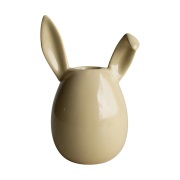 DBKD Rabbit kynttilänjalka 13 cm Kiiltävä keltainen
