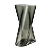 Georg Jensen Lituus lasimaljakko Harmaa, keskikokoinen