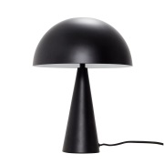 Hübsch Mush pöytälamppu Musta, mini 34 cm