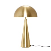 Hübsch Mush pöytälamppu Brass, tall 50 cm