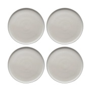 Scandi Living Sandsbro ruokalautanen offwhite, Ø26 cm, 4 kpl