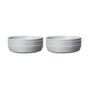 Scandi Living Sandsbro pastalautanen vaaleanharmaa, Ø23 cm, 8 kpl