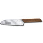 Victorinox Swiss Modern Santoku-veitsi 17 cm Walnut Wood