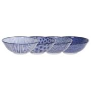 Tokyo Design Studio Nippon Blue kulho 21 cm 4 kpl