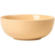 Lyngby Porcelæn Rhombe Color kulho, 15,5 cm, sand