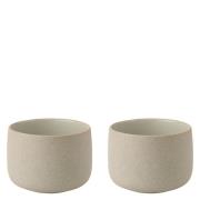 Stelton Emma muki 15 cl 2-pakkaus, harmaa