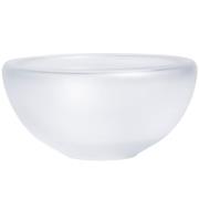 Kosta Boda BV Beans bowl clear frosted AC -21