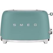 Smeg Leivänpaahdin 2 viipaleelle, emerald green