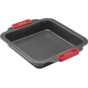 Lékué Non-stick nelikulmainen leivontavuoka 20 cm, harmaa