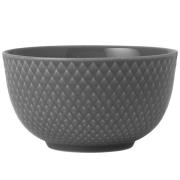 Lyngby Porcelæn Rhombe Earth kulho 11 cm, slate