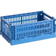 HAY Colour Crate säilytyslaatikko small, electic blue