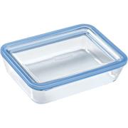 Pyrex Pure Glass uunivuoka lasikannella, suorakaide, 0,8 litraa