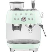 Smeg EGF03 Manuaalinen espressokone, pastellinvihreä