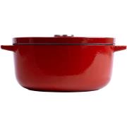 KitchenAid Valurautapata 26 cm/5,2 litraa, empire red