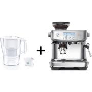 Sage  SES878BSS0 The Barista Pro espressokeitin + Brita Alunaveden suo...