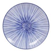 Tokyo Design Studio - Nippon Blue Lautanen 20 cm Lines