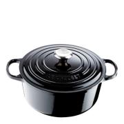 Le Creuset - Signature Valurautapata pyöreä 28 cm 6,7 L Musta