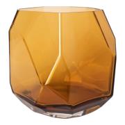 Magnor - Iglo Kynttilälyhty / Maljakko 15 cm Warm Cognac