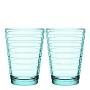 iittala - Aino Aalto Juomalasi 33 cl 2 kpl Vedenvihreä