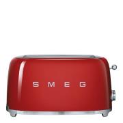 SMEG - Smeg 50's Style Leivänpaahdin 4 viipaletta Punainen