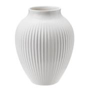 Knabstrup Keramik - Ripple Maljakko 12,5 cm Valkoinen
