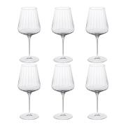 Georg Jensen - Bernadotte Punaviinilasi 54 cl 6 kpl