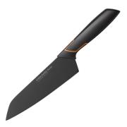 Fiskars - Edge Santoku Veitsi 17 cm Musta