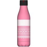 Les Artistes - Bottle Up Design Termospullo 0,5L Roosa/Valkoinen