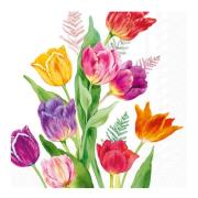 Ihr - Servetti Tulips 33x33 cm 20 kpl