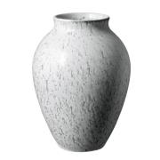 Knabstrup Keramik - Knabstrup Maljakko 20 cm Valkoinen/Harmaa
