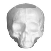 Kosta Boda - Still Life Skull Kynttilälyhty 8,5 cm Offwhite