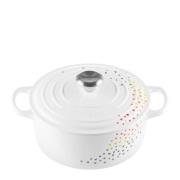 Le Creuset - Signature Pata 24 cm 4,2 L Loving white