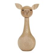 Andersen - Mrs. Deer Puukoriste 15 cm Tammi