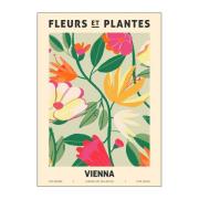 Poster & Frame - PSTR Studio Juliste 30x40 cm Zoe fleurs et plantes vi...