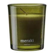 Meraki - Tuoksukynttilä Oud Leaf 7x6 cm Vihreä