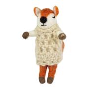 A World of Craft - Joulukoriste Lady Fox 11 cm