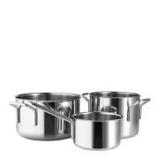 Eva Trio - Stainless Steel Kattilasarja 3 osaa