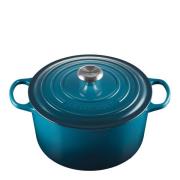 Le Creuset - Signature Valurautapata 26 cm 6,3 L Deep Teal