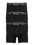 Cotton Stretch Boxer 3P Bokserit Black Björn Borg