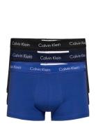 Low Rise Trunk 3Pk Bokserit Black Calvin Klein