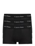 3P Low Rise Trunk Bokserit Black Calvin Klein