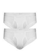 Jbs Brief 2-Pack Organic Y-sepalus Briefs Alushousut White JBS