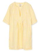 Bæk&Bølge Neel Long Tunic Toppi Yellow Juna