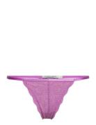 Lunaup String Stringit Alusvaatteet Purple Underprotection